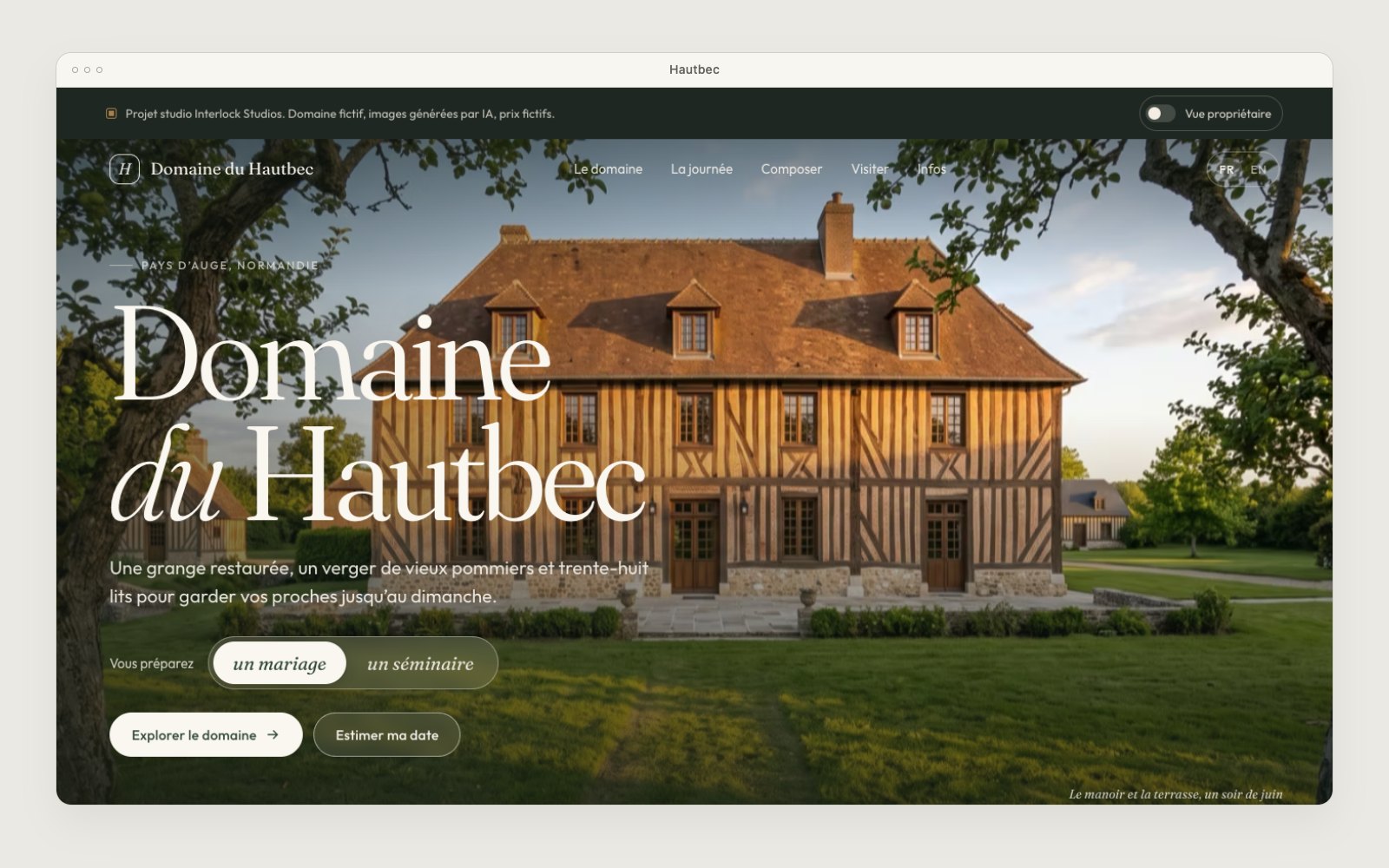 Preview of Domaine du Hautbec